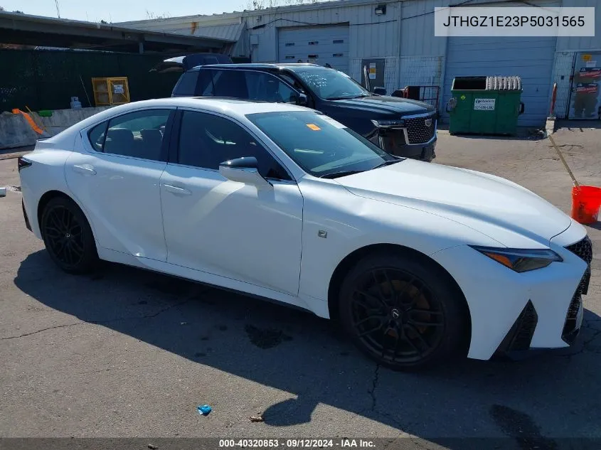 2023 Lexus Is 350 F Sport VIN: JTHGZ1E23P5031565 Lot: 40320853