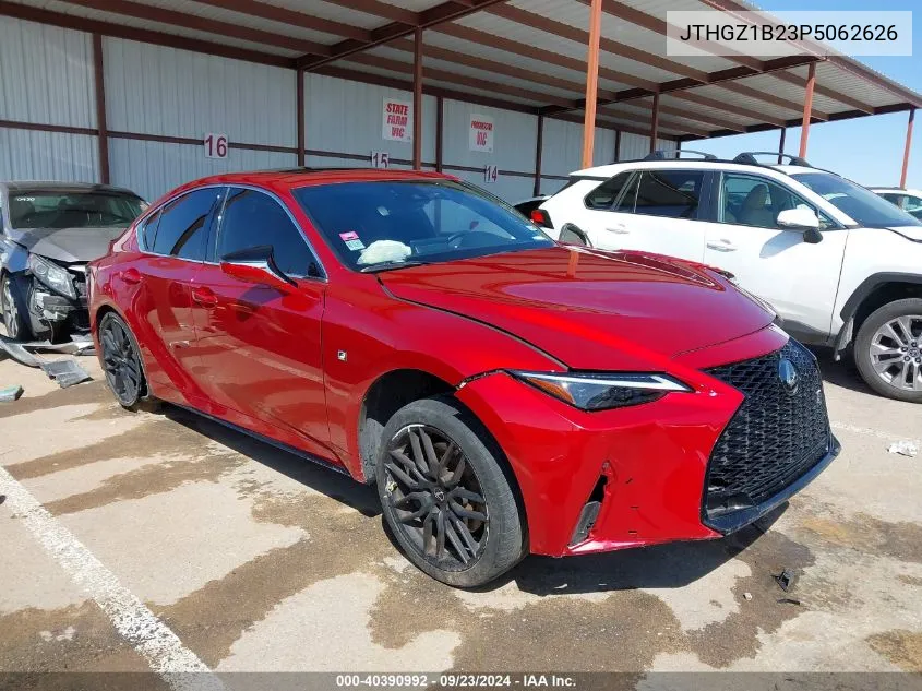 2023 Lexus Is 350 F Sport VIN: JTHGZ1B23P5062626 Lot: 40390992