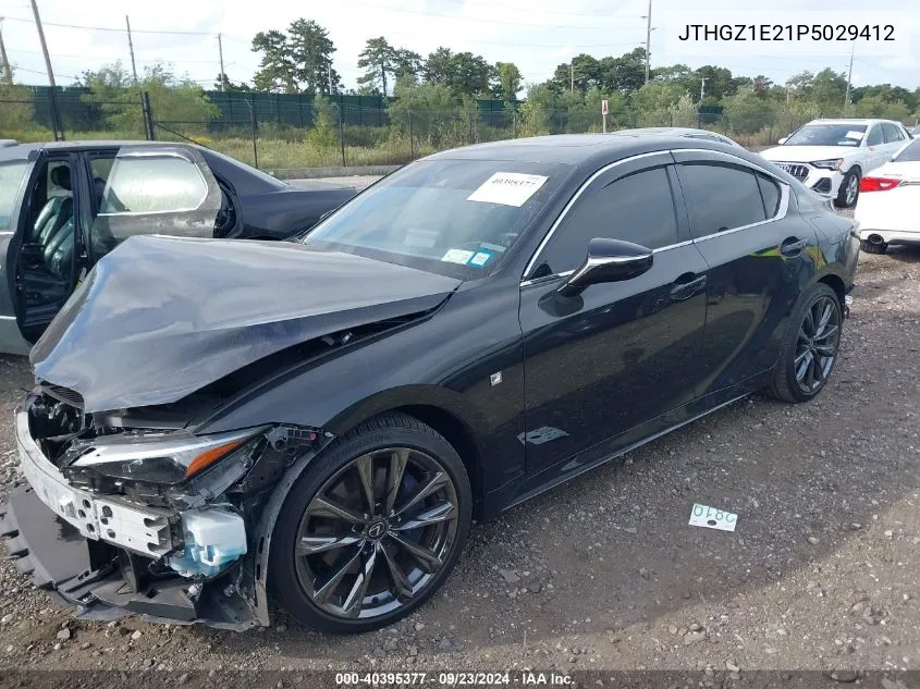 JTHGZ1E21P5029412 2023 Lexus Is 350 F Sport