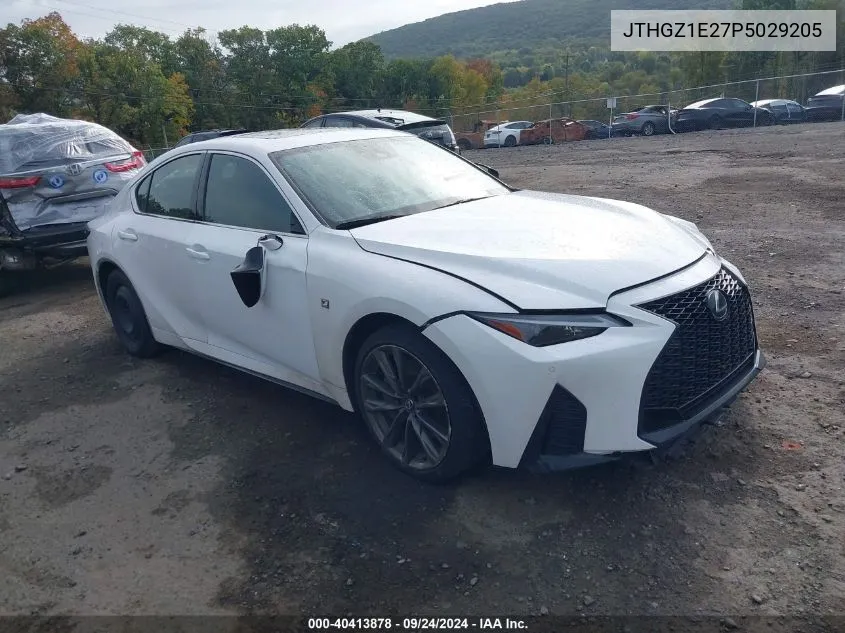 2023 Lexus Is 350 F Sport VIN: JTHGZ1E27P5029205 Lot: 40413878