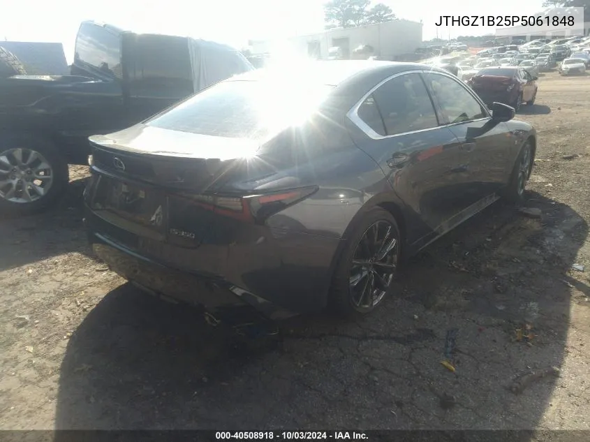 2023 Lexus Is 350 F Sport VIN: JTHGZ1B25P5061848 Lot: 40508918