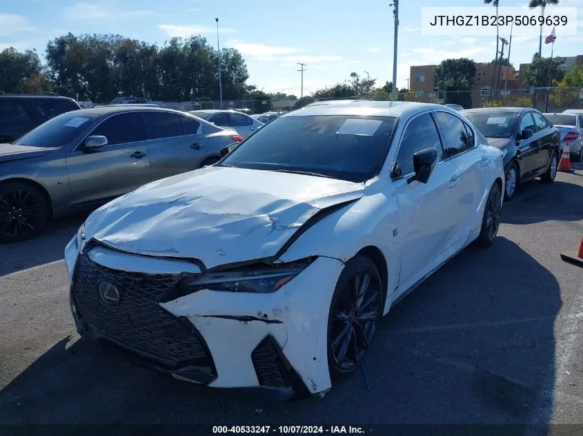 2023 Lexus Is Is 350 F Sport VIN: JTHGZ1B23P5069639 Lot: 40533247