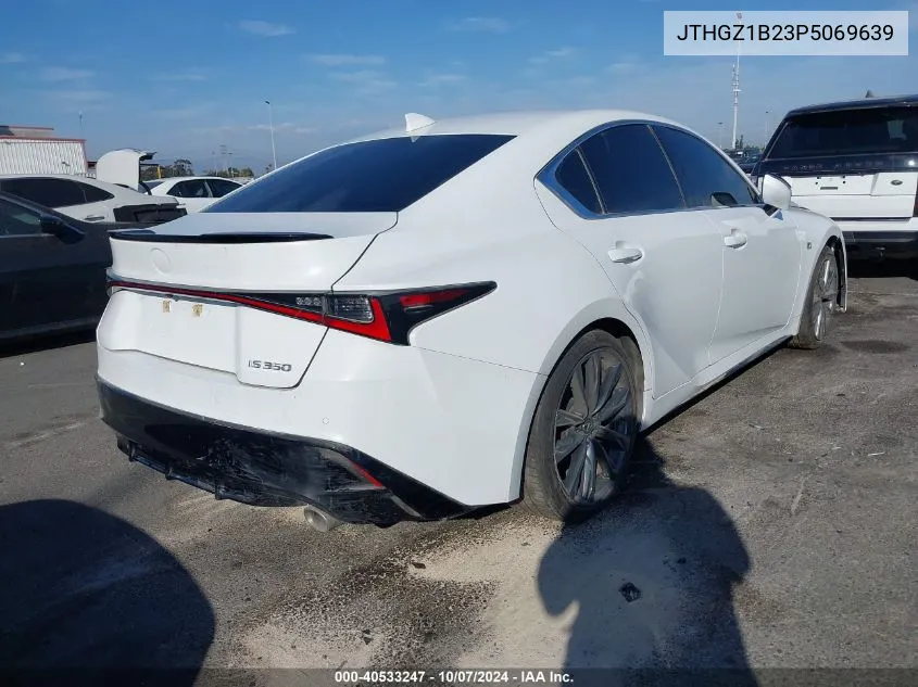 2023 Lexus Is Is 350 F Sport VIN: JTHGZ1B23P5069639 Lot: 40533247