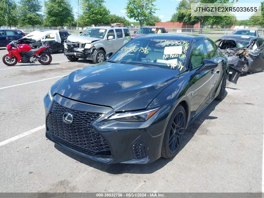 2024 Lexus Is 350 F Sport VIN: JTHGZ1E2XR5033655 Lot: 39532756