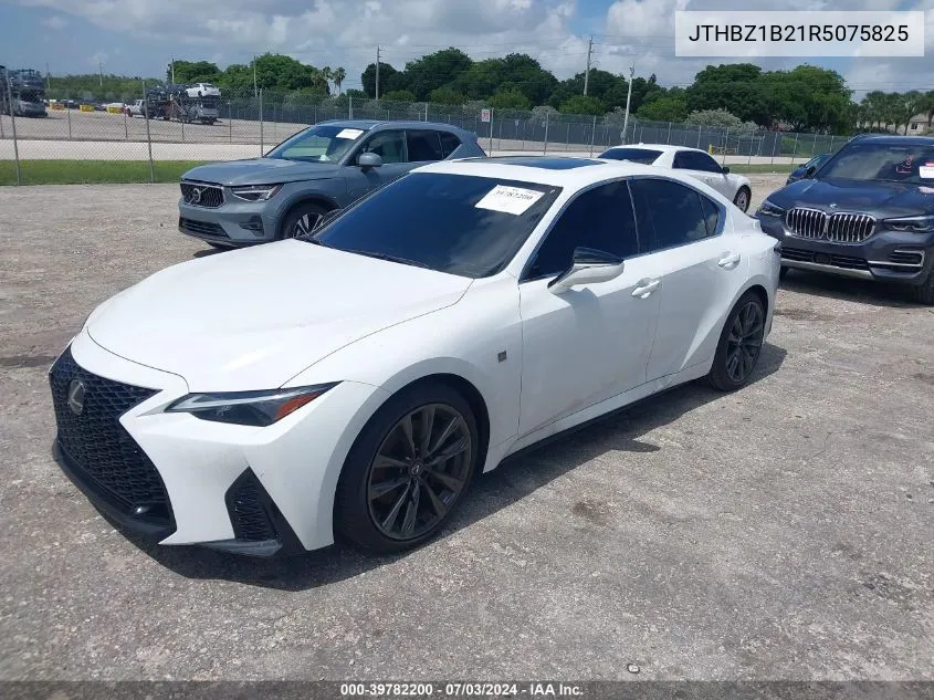 2024 Lexus Is 350 F Sport Design VIN: JTHBZ1B21R5075825 Lot: 39782200