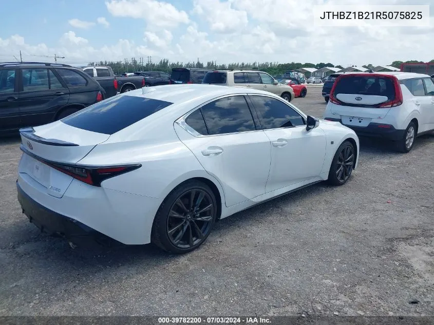 2024 Lexus Is 350 F Sport Design VIN: JTHBZ1B21R5075825 Lot: 39782200