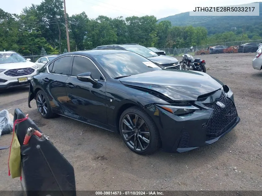 2024 Lexus Is 350 F Sport VIN: JTHGZ1E28R5033217 Lot: 39814573