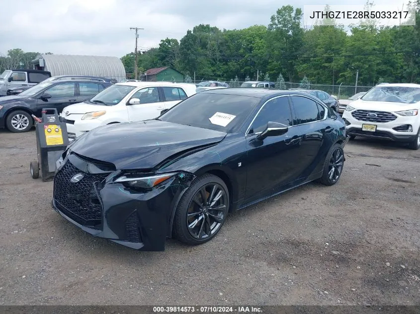 JTHGZ1E28R5033217 2024 Lexus Is 350 F Sport