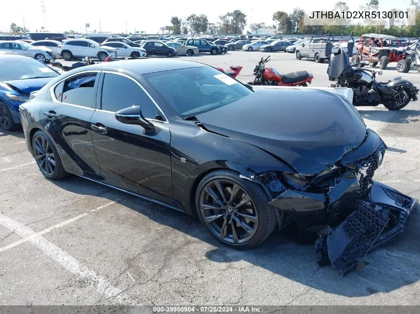 JTHBA1D2XR5130101 2024 Lexus Is 300 F Sport Design