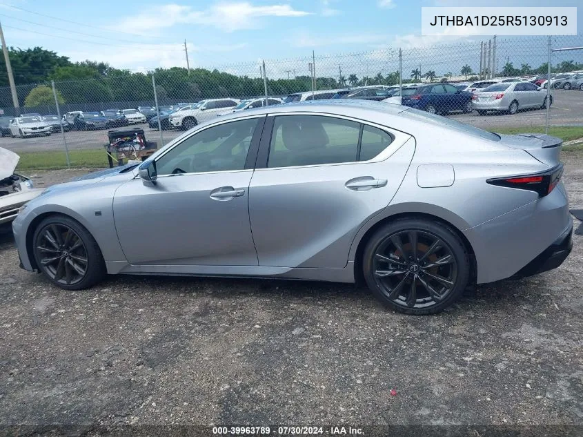 JTHBA1D25R5130913 2024 Lexus Is 300 F Sport Design