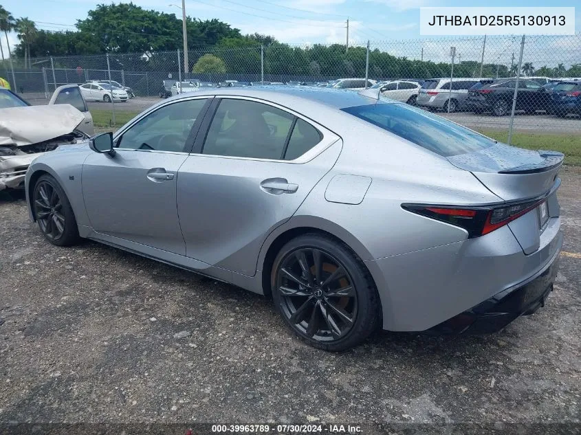 JTHBA1D25R5130913 2024 Lexus Is 300 F Sport Design