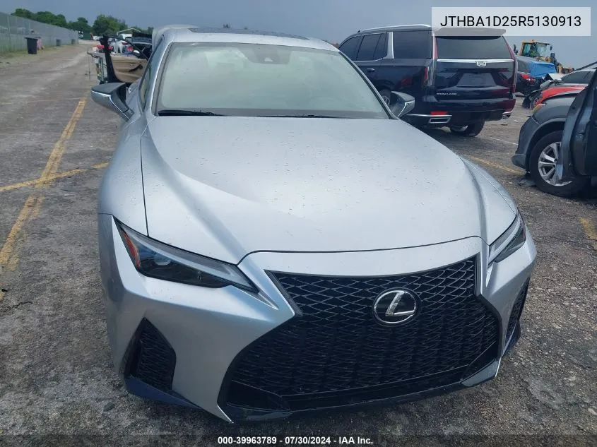 JTHBA1D25R5130913 2024 Lexus Is 300 F Sport Design