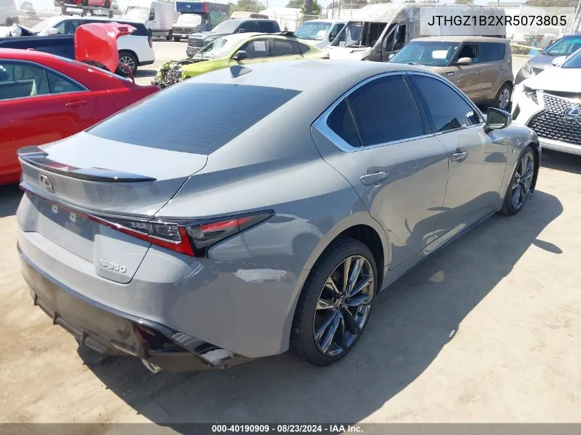 2024 Lexus Is 350 F Sport VIN: JTHGZ1B2XR5073805 Lot: 40190909