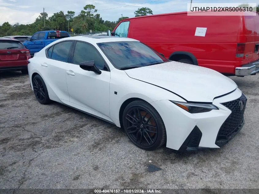 2024 Lexus Is 500 F Sport/500 F Sport P VIN: JTHAP1D2XR5006310 Lot: 40476157