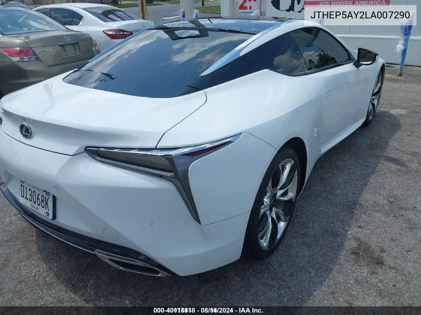 JTHEP5AY2LA007290 2020 Lexus Lc 500 Sport