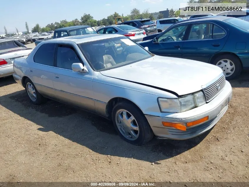 1991 Lexus Ls 400 VIN: JT8UF11E4M0068662 Lot: 40289808