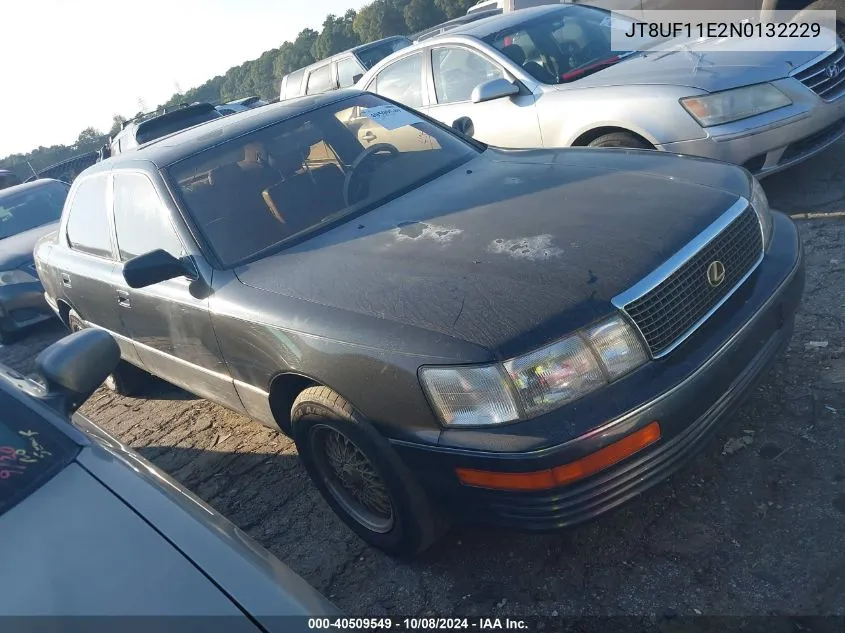 1992 Lexus Ls 400 VIN: JT8UF11E2N0132229 Lot: 40509549