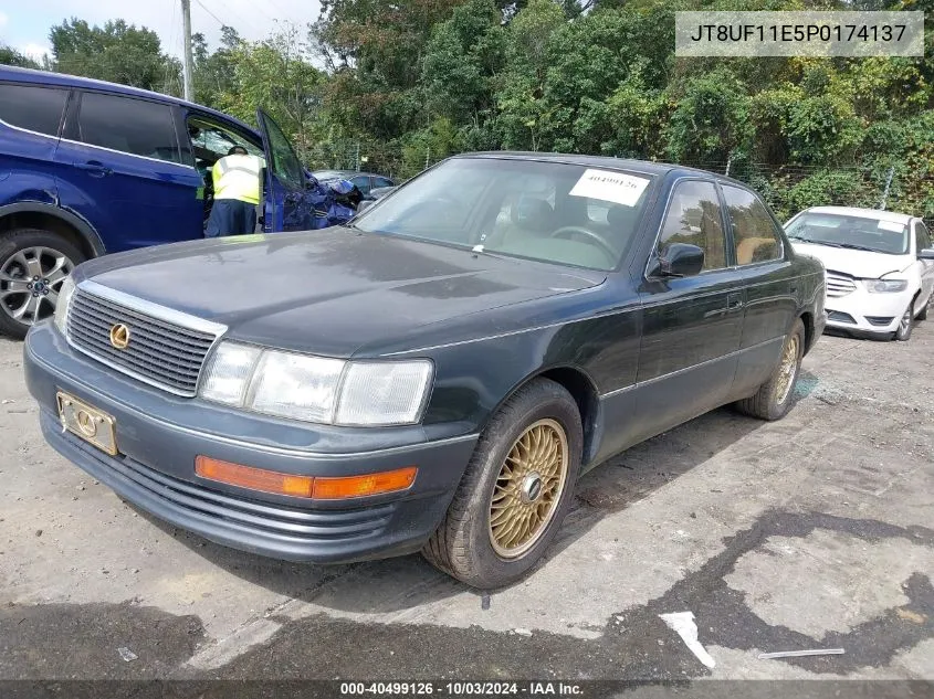 1993 Lexus Ls 400 VIN: JT8UF11E5P0174137 Lot: 40499126