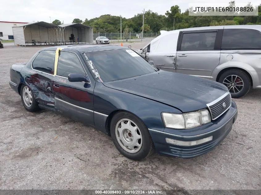 1994 Lexus Ls 400 VIN: JT8UF11E6R0188826 Lot: 40309493