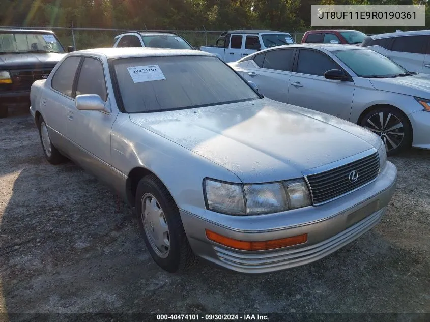 1994 Lexus Ls 400 VIN: JT8UF11E9R0190361 Lot: 40474101