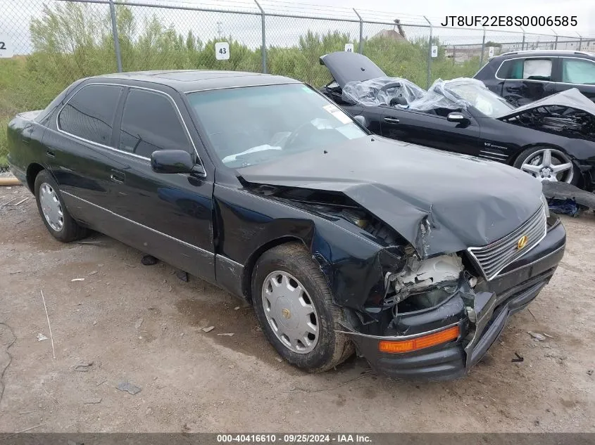 1995 Lexus Ls 400 VIN: JT8UF22E8S0006585 Lot: 40416610