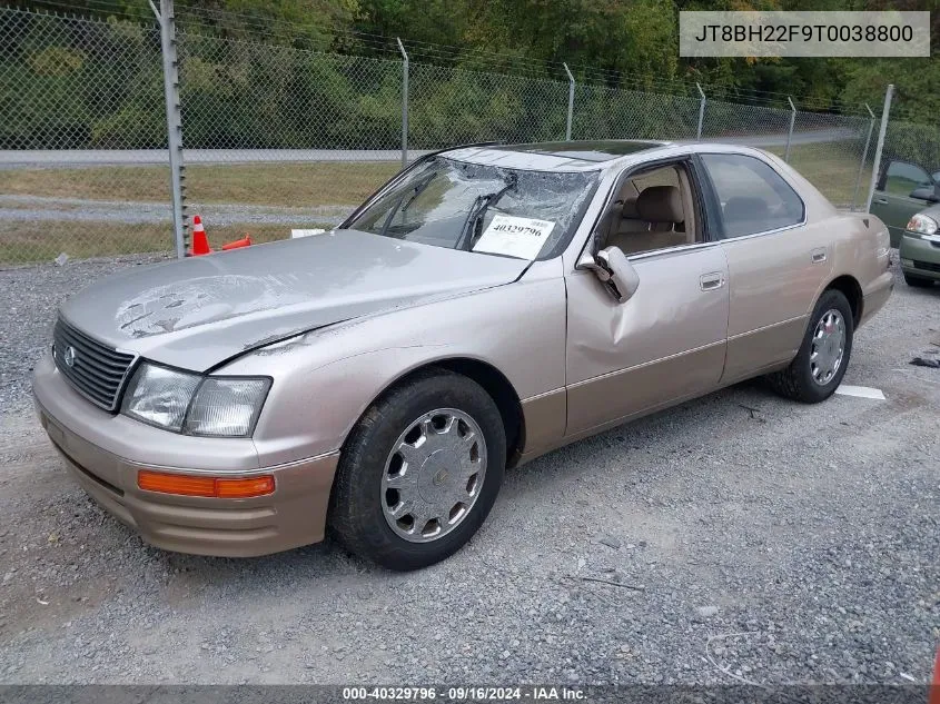 1996 Lexus Ls 400 VIN: JT8BH22F9T0038800 Lot: 40329796