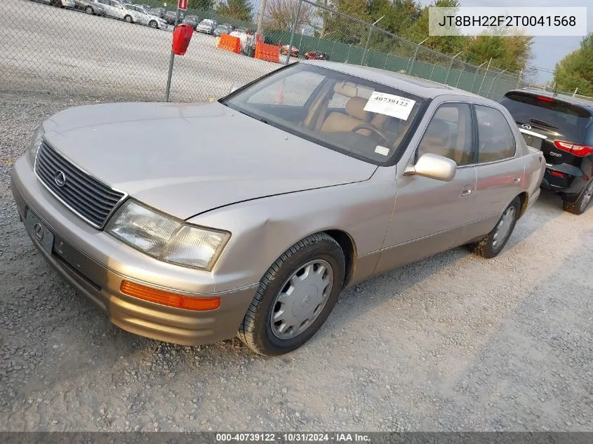 1996 Lexus Ls 400 VIN: JT8BH22F2T0041568 Lot: 40739122