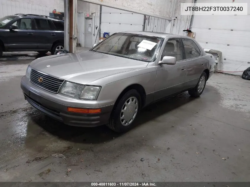 1996 Lexus Ls 400 VIN: JT8BH22F3T0037240 Lot: 40811603