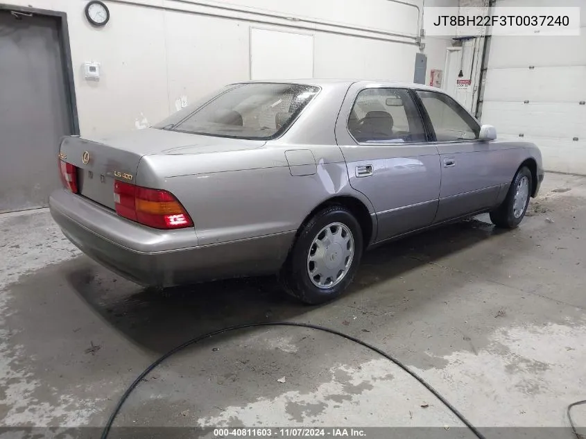 1996 Lexus Ls 400 VIN: JT8BH22F3T0037240 Lot: 40811603