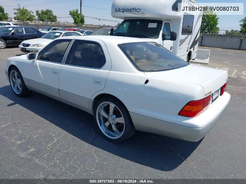 1997 Lexus Ls 400 VIN: JT8BH28F9V0080703 Lot: 39707553