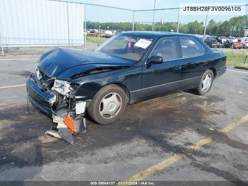 1997 Lexus Ls 400 VIN: JT8BH28F3V0096105 Lot: 40668095