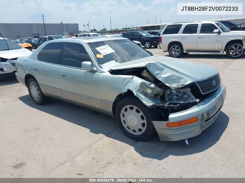 1997 Lexus Ls 400 VIN: JT8BH28F2V0072233 Lot: 40026379