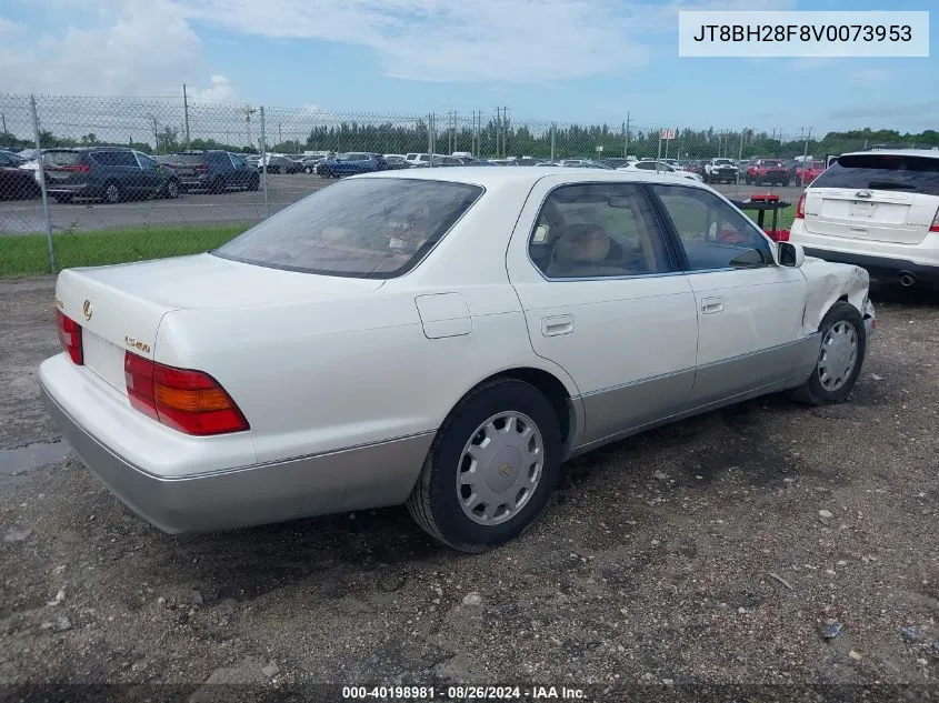 1997 Lexus Ls 400 VIN: JT8BH28F8V0073953 Lot: 40198981