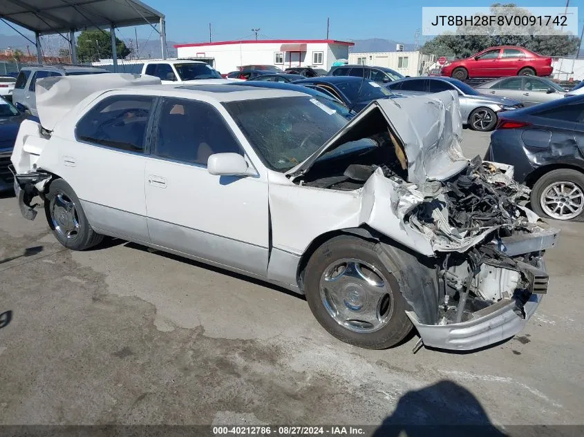 1997 Lexus Ls 400 VIN: JT8BH28F8V0091742 Lot: 40212786