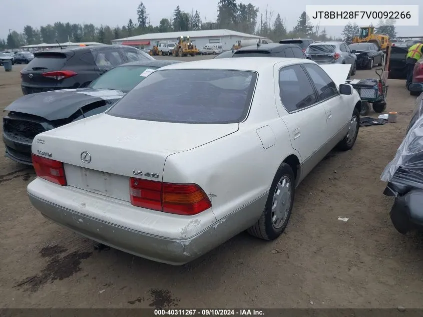 JT8BH28F7V0092266 1997 Lexus Ls 400