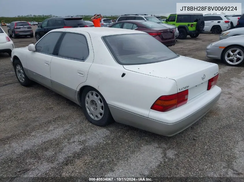 1997 Lexus Ls 400 VIN: JT8BH28F8V0069224 Lot: 40534067