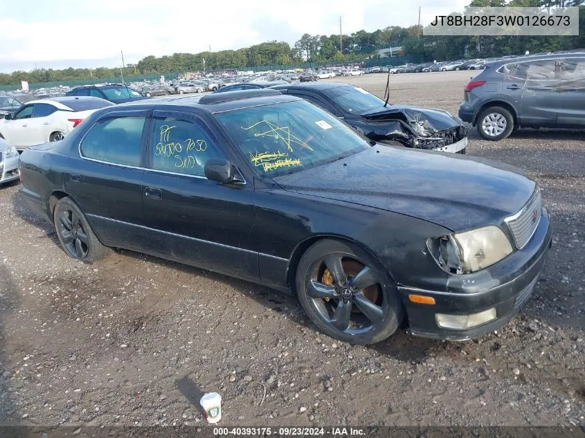 1998 Lexus Ls 400 VIN: JT8BH28F3W0126673 Lot: 40393175