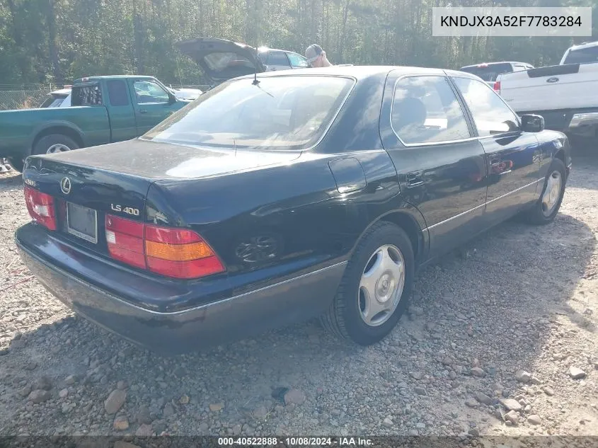 1998 Lexus Ls 400 VIN: KNDJX3A52F7783284 Lot: 40522888