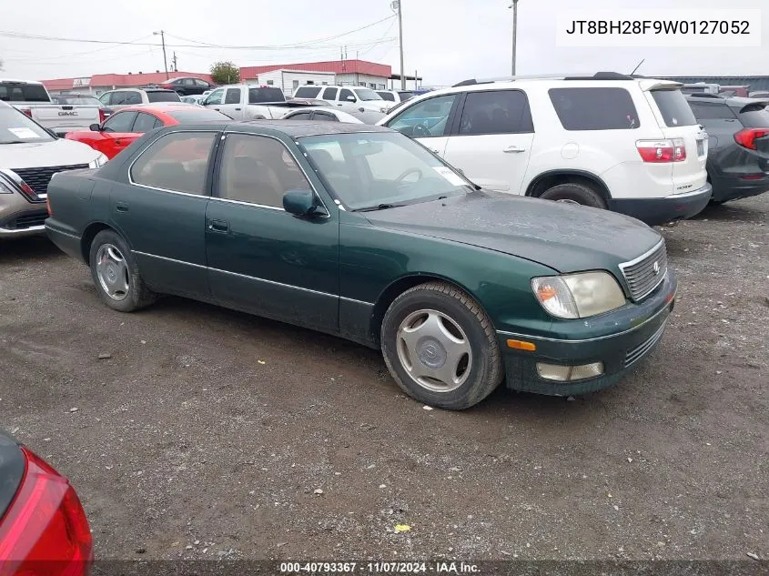 1998 Lexus Ls 400 VIN: JT8BH28F9W0127052 Lot: 40793367