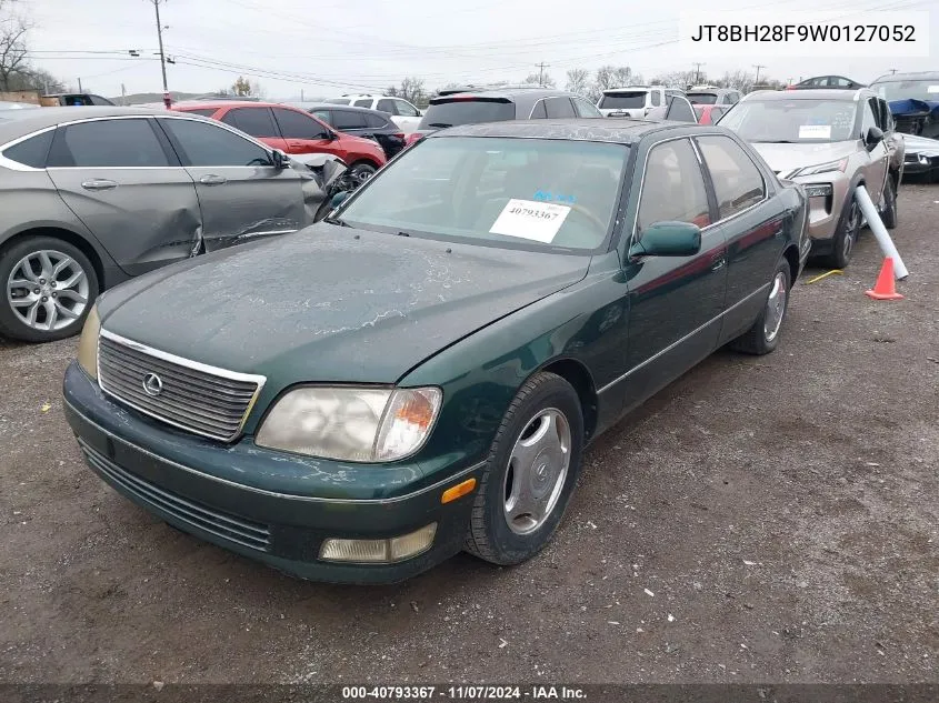 1998 Lexus Ls 400 VIN: JT8BH28F9W0127052 Lot: 40793367