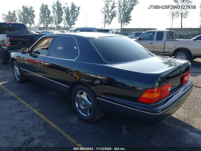 JT8BH28F2W0127958 1998 Lexus Ls 400