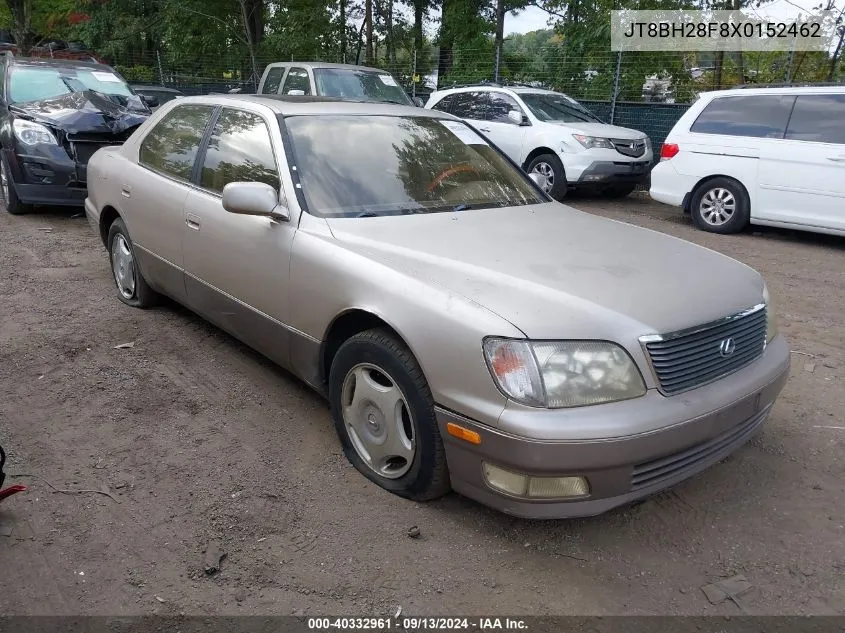 1999 Lexus Ls 400 VIN: JT8BH28F8X0152462 Lot: 40332961