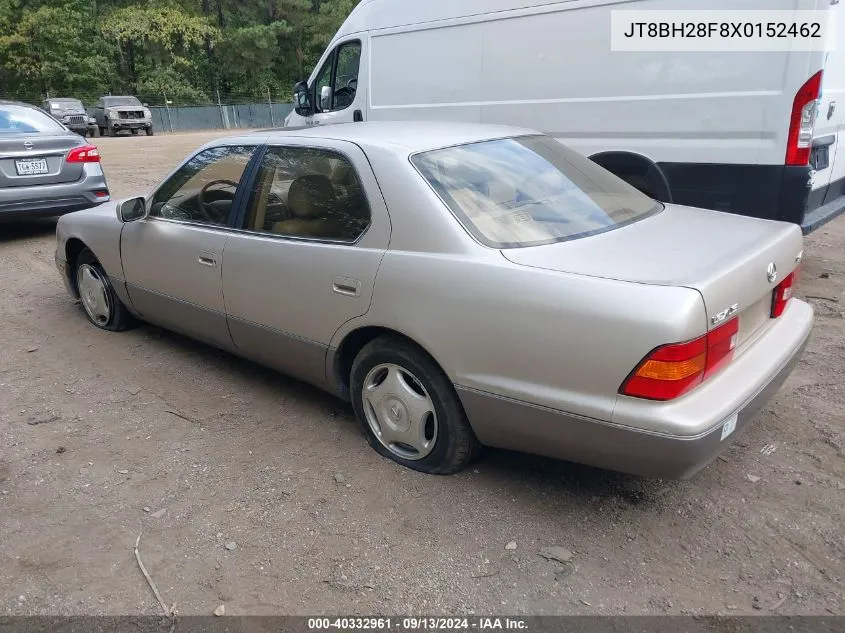 1999 Lexus Ls 400 VIN: JT8BH28F8X0152462 Lot: 40332961