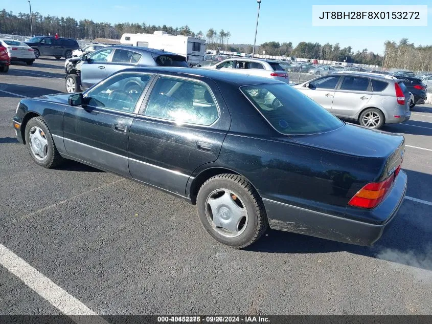 1999 Lexus Ls 400 VIN: JT8BH28F8X0153272 Lot: 40452275