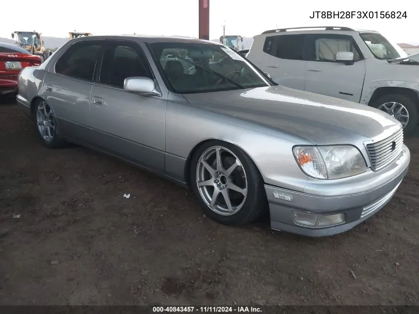 1999 Lexus Ls 400 VIN: JT8BH28F3X0156824 Lot: 40843457