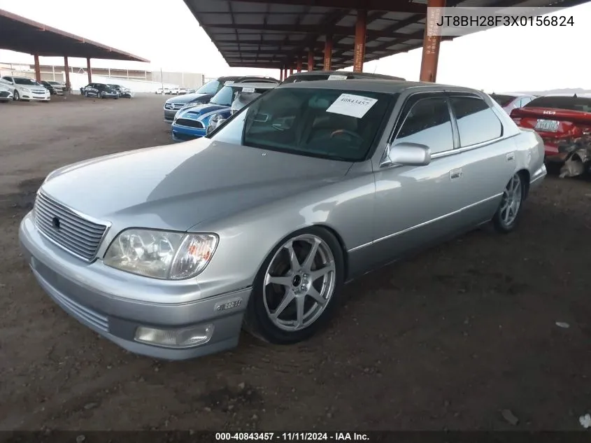 1999 Lexus Ls 400 VIN: JT8BH28F3X0156824 Lot: 40843457