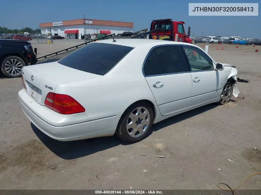 JTHBN30F320058413 2002 Lexus Ls 430