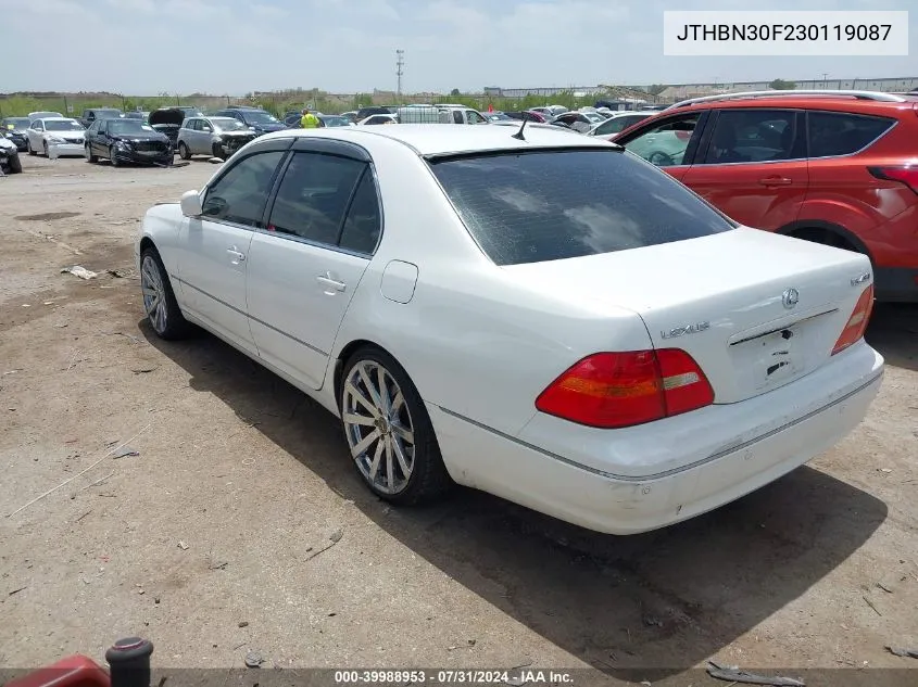 JTHBN30F230119087 2003 Lexus Ls 430