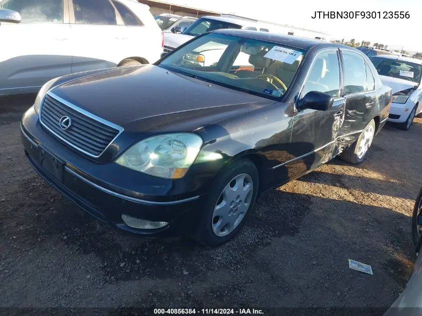 2003 Lexus Ls 430 VIN: JTHBN30F930123556 Lot: 40856384