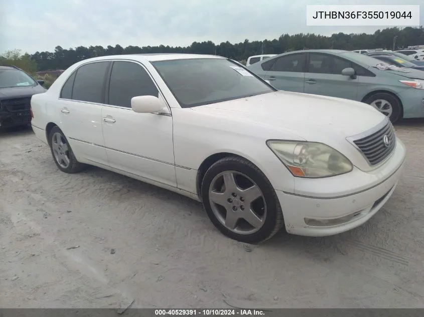 2005 Lexus Ls 430 VIN: JTHBN36F355019044 Lot: 40529391